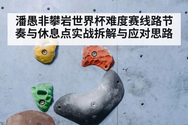 climbing hold grip close up